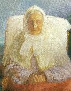 Anna Ancher fru anna hedvig brondum oil painting picture wholesale